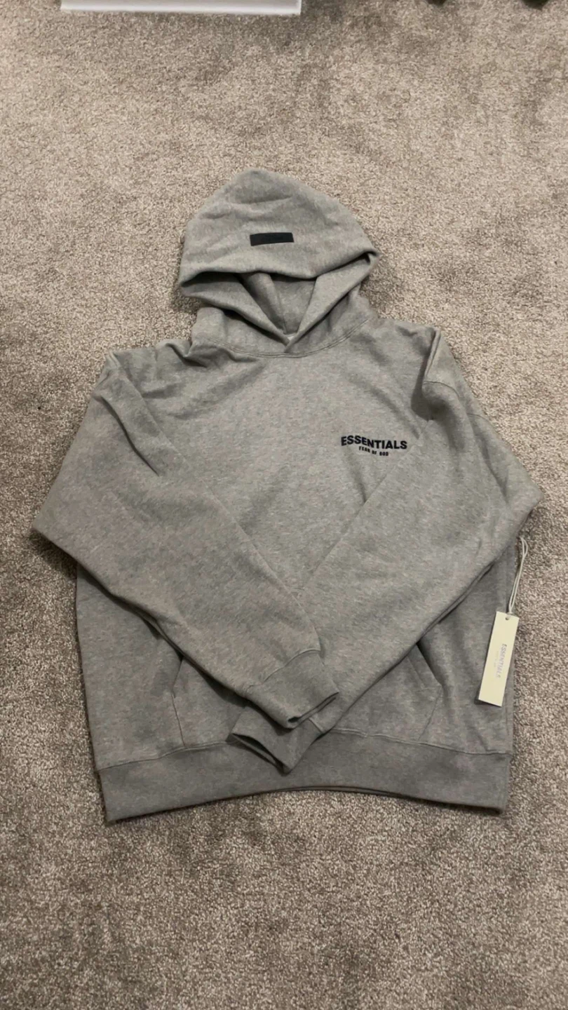 Essentials fear of god dark oatmeal