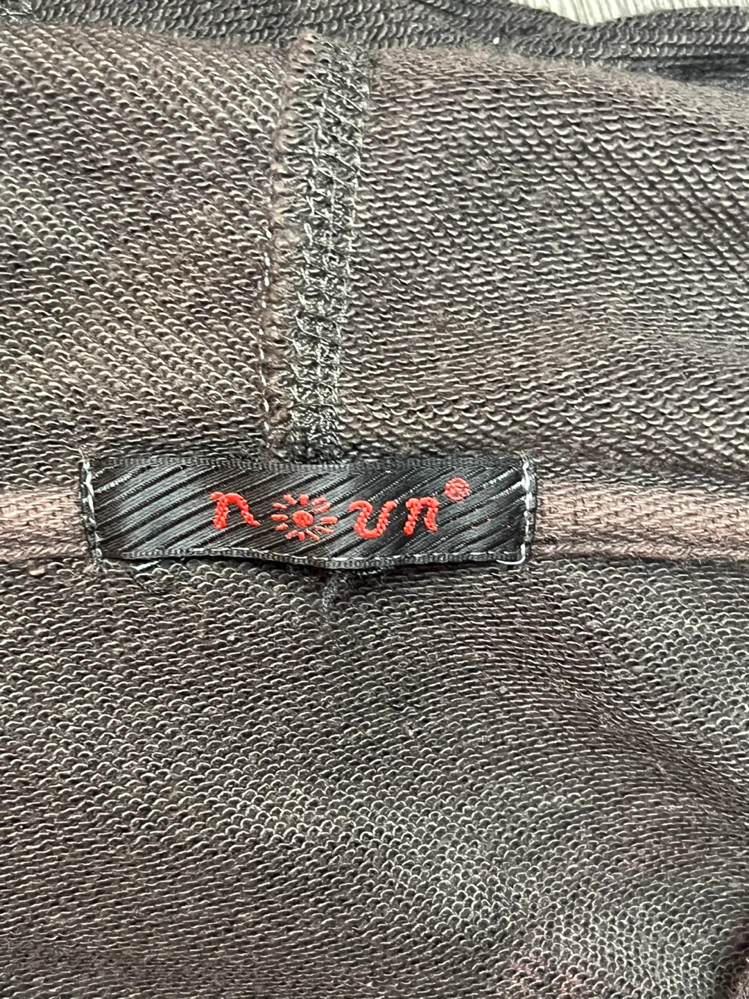 Noun Grey Graphic Hoodie Size M - photo 3