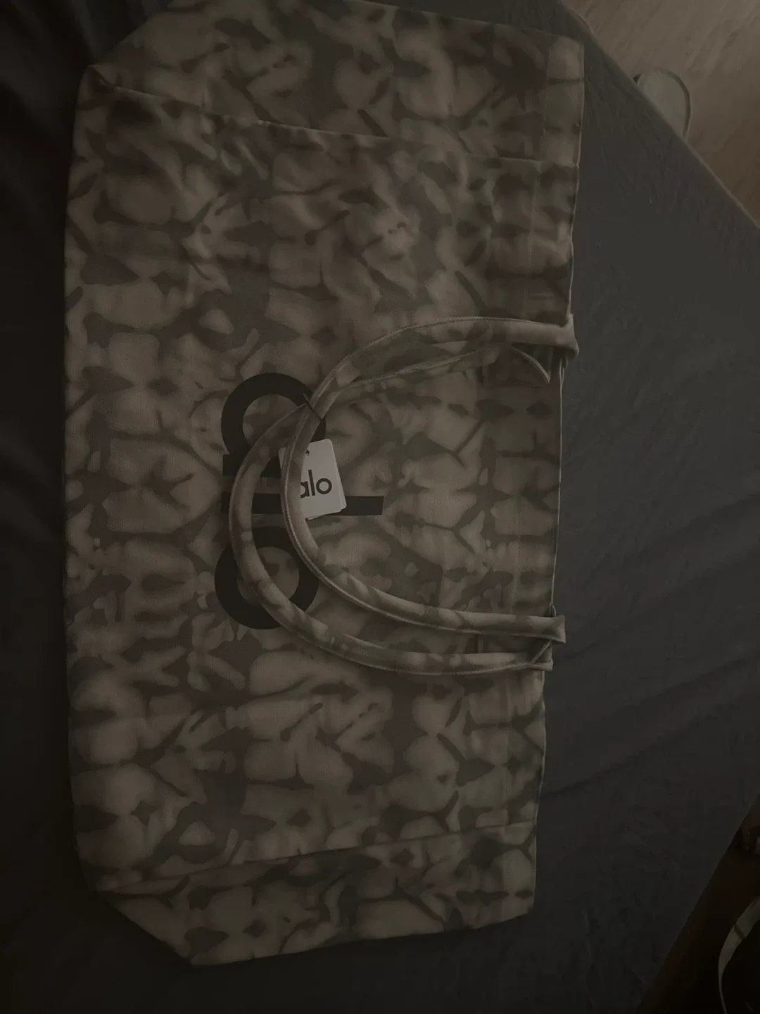 Alo Yoga Gray Batik Tote Bag - New with Tags!