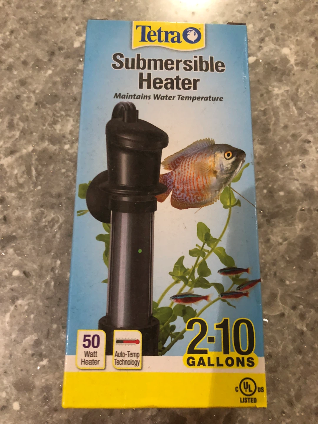Tetra Submersible Heater, 2-10 Gallons