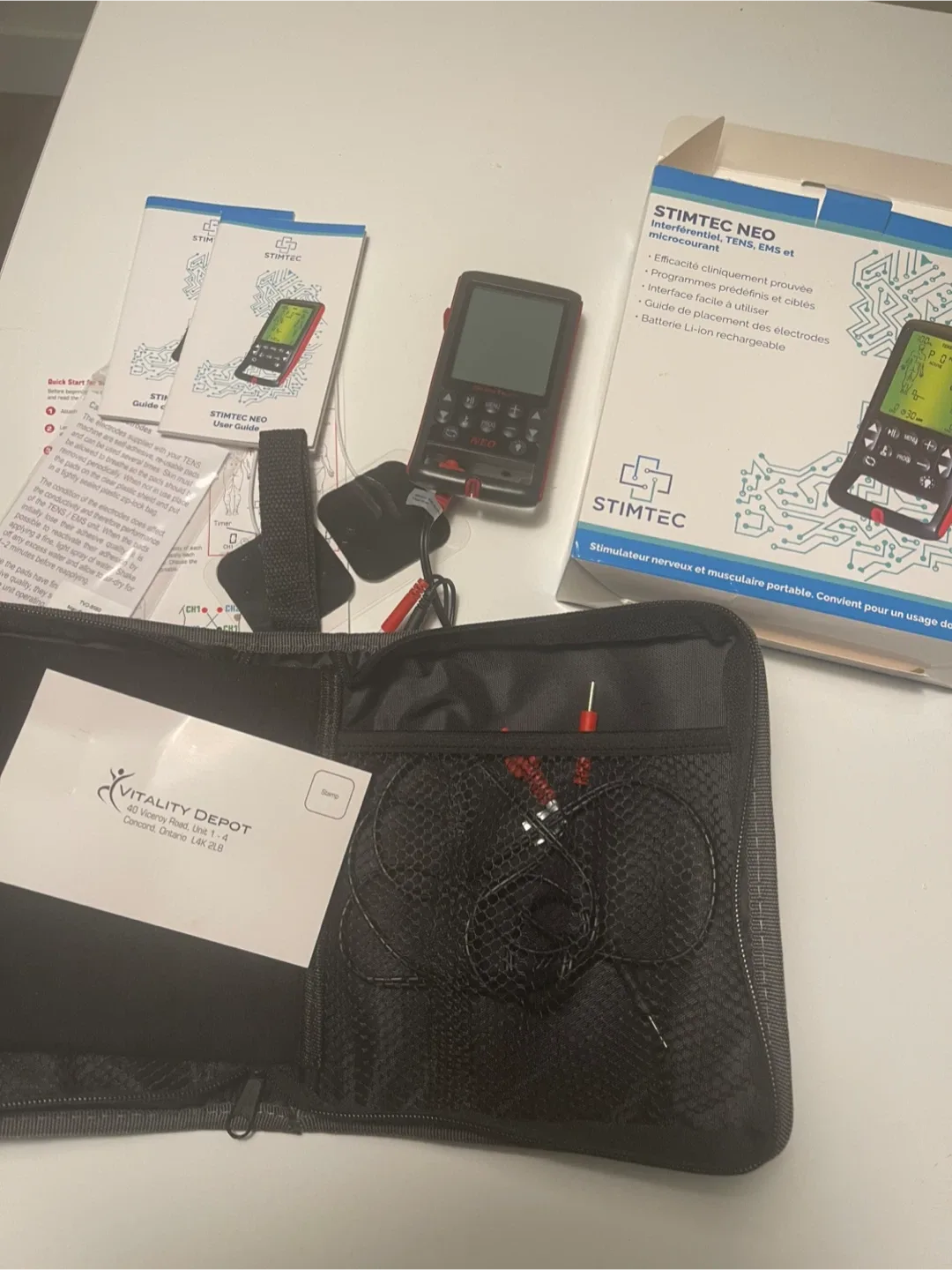 StimTec NEO TENS EMS IFC Microcurrent Device