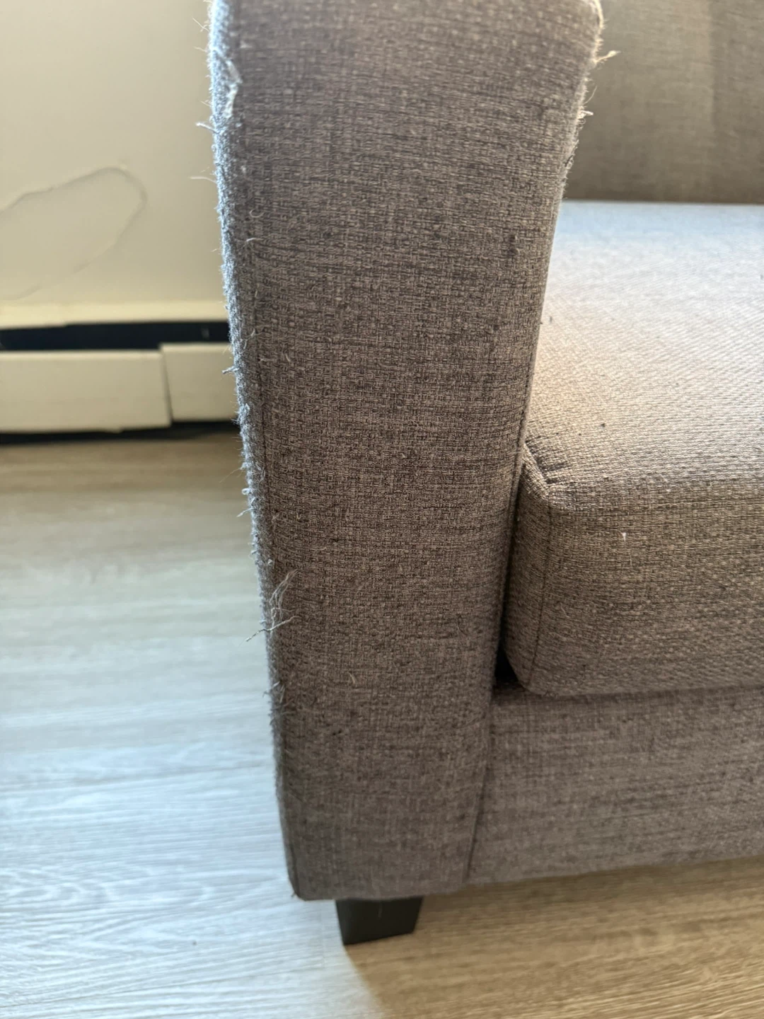 Grey Three-Seat Sofa - photo 4