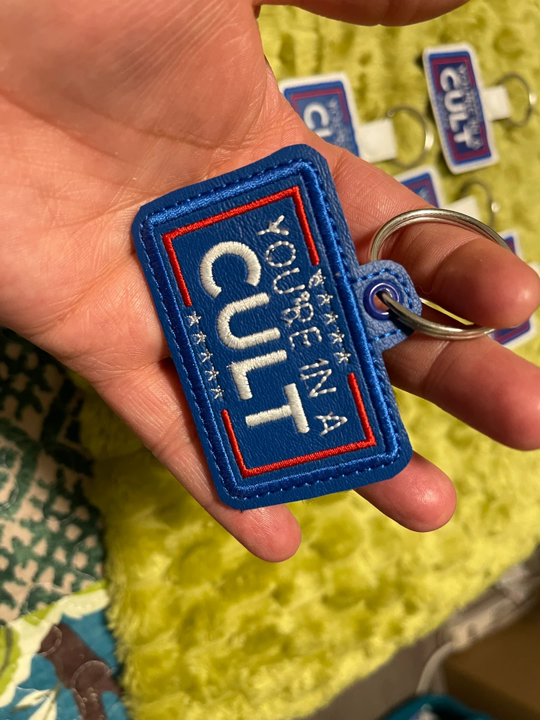 "You're In A Cult" Keychain - photo 2