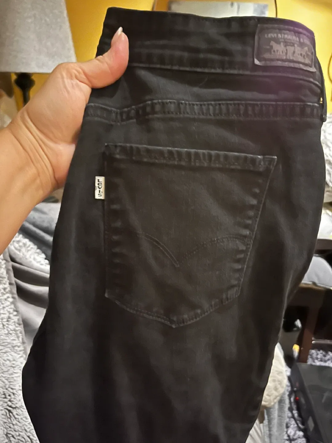 Levi's Black Legging Jeans, Size 12/31 image indicator(2)