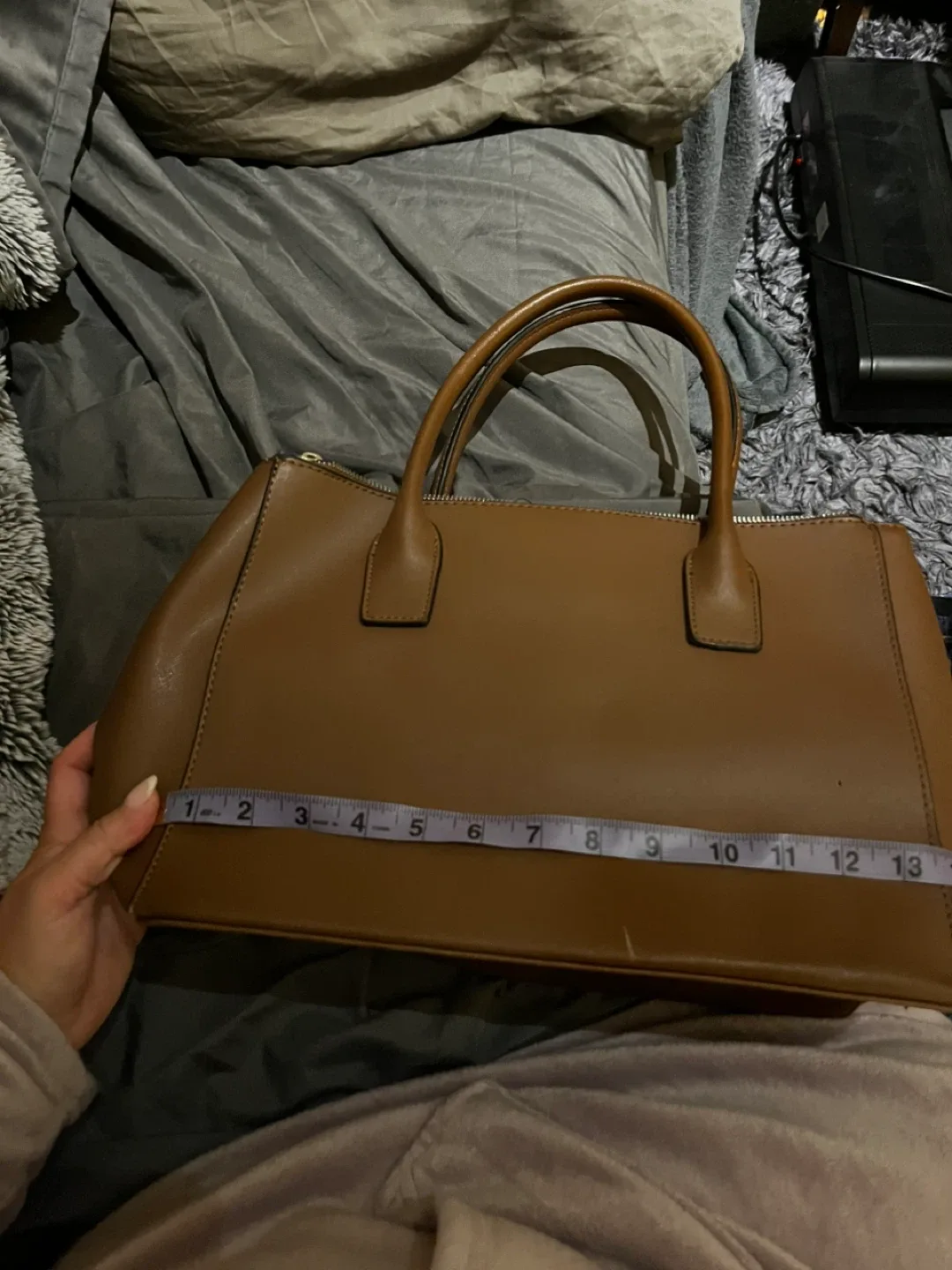Reaction Kenneth Cole Brown Satchel image indicator(3)