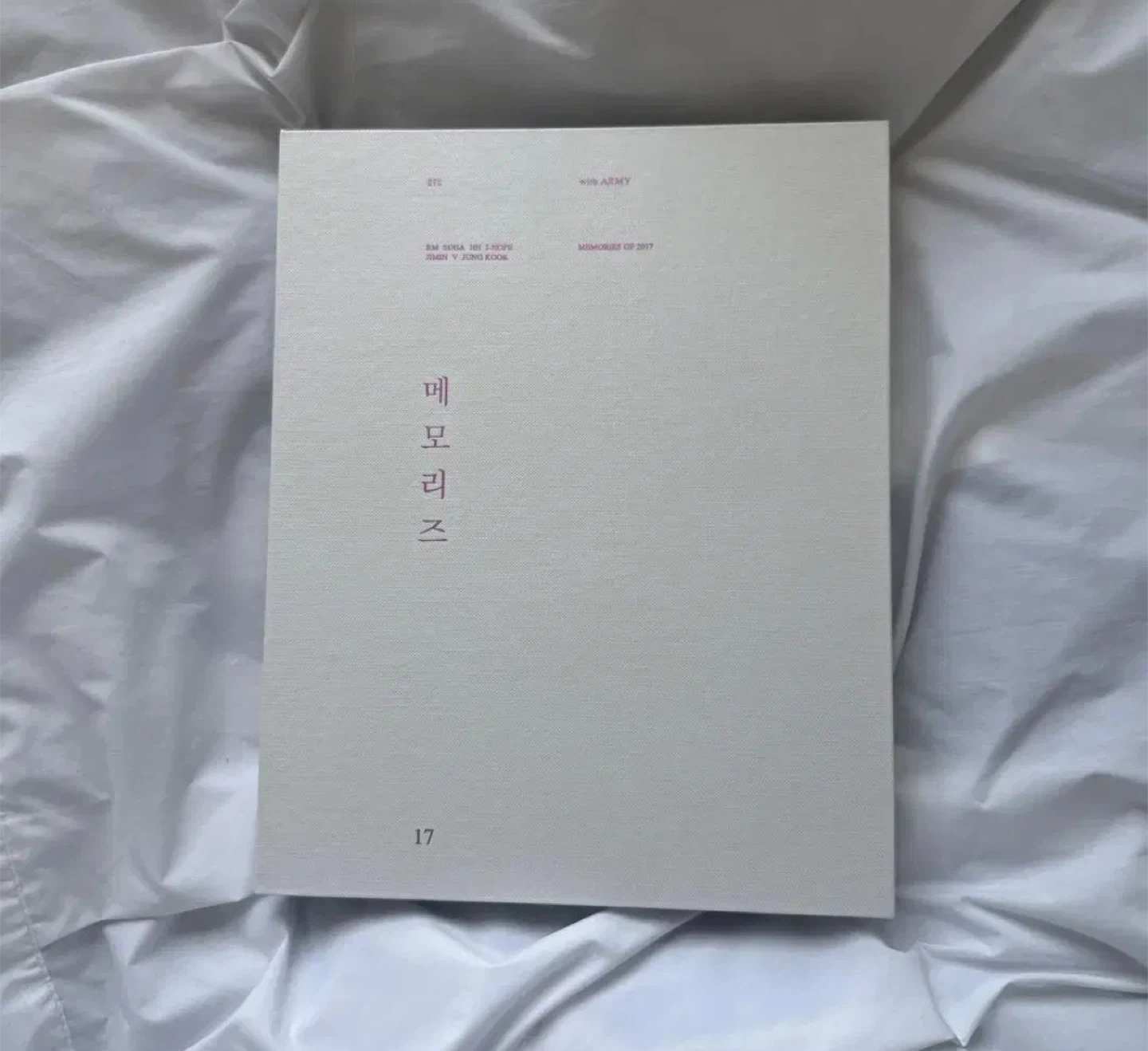 BTS Memories of 2017 DVD