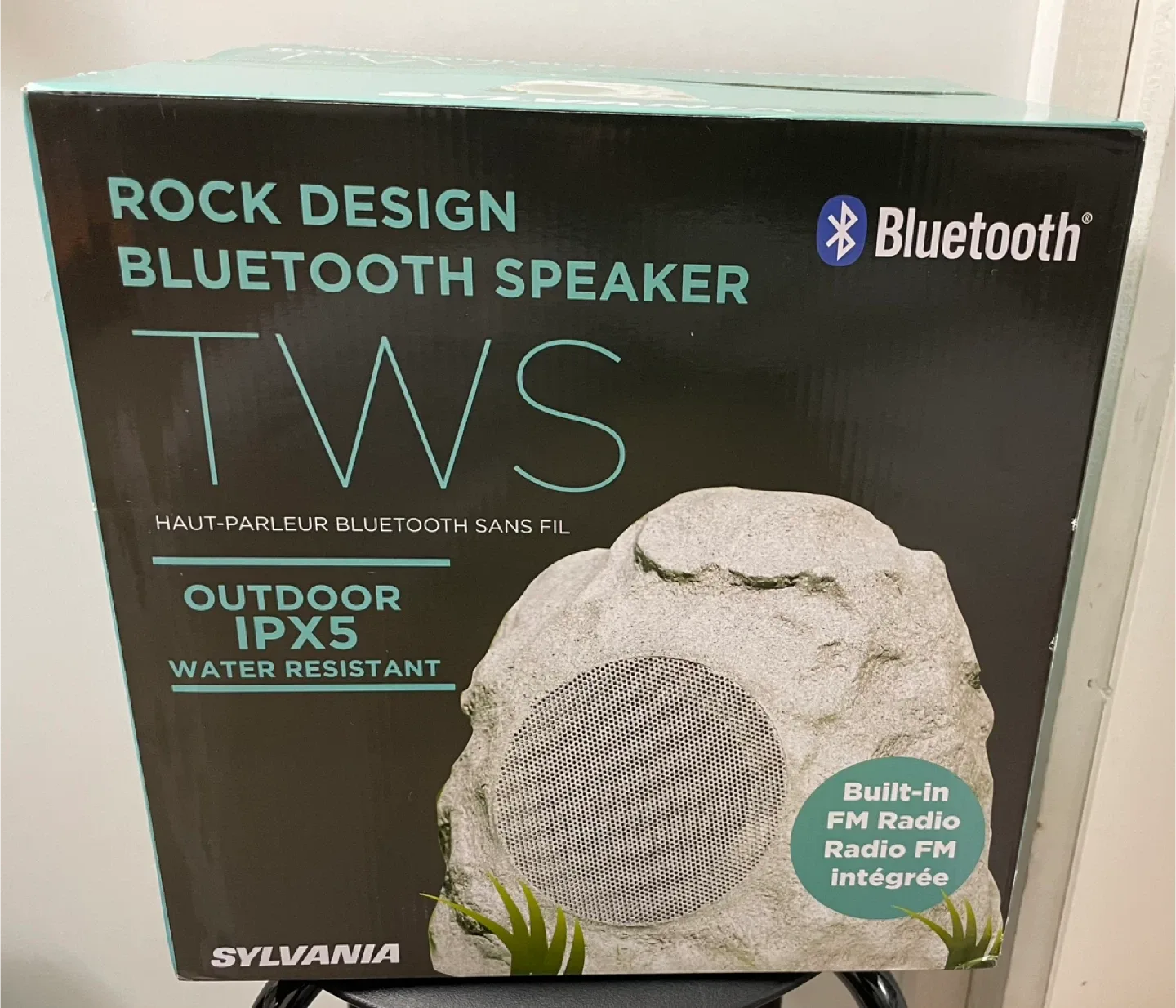 Sylvania TWS Rock Design Bluetooth Speaker - NEW!