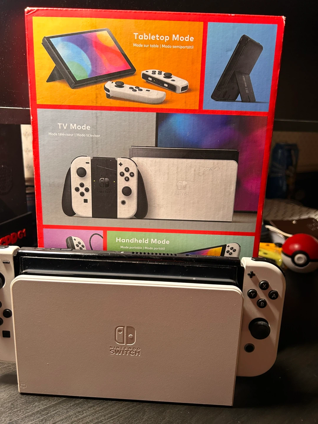 Nintendo Switch OLED + Accessories & Controllers - photo 2