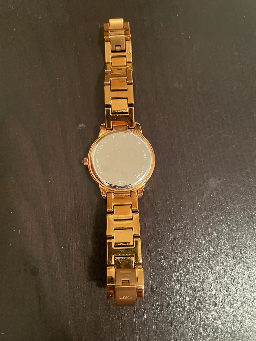 Fossil Gold-Tone Stainless Steel Watch - photo 3