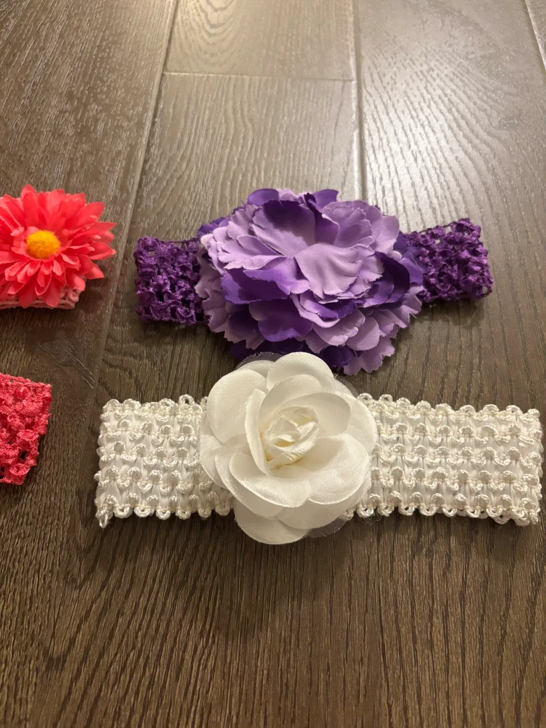 Flower Baby Headbands - Set of 4 image indicator(2)