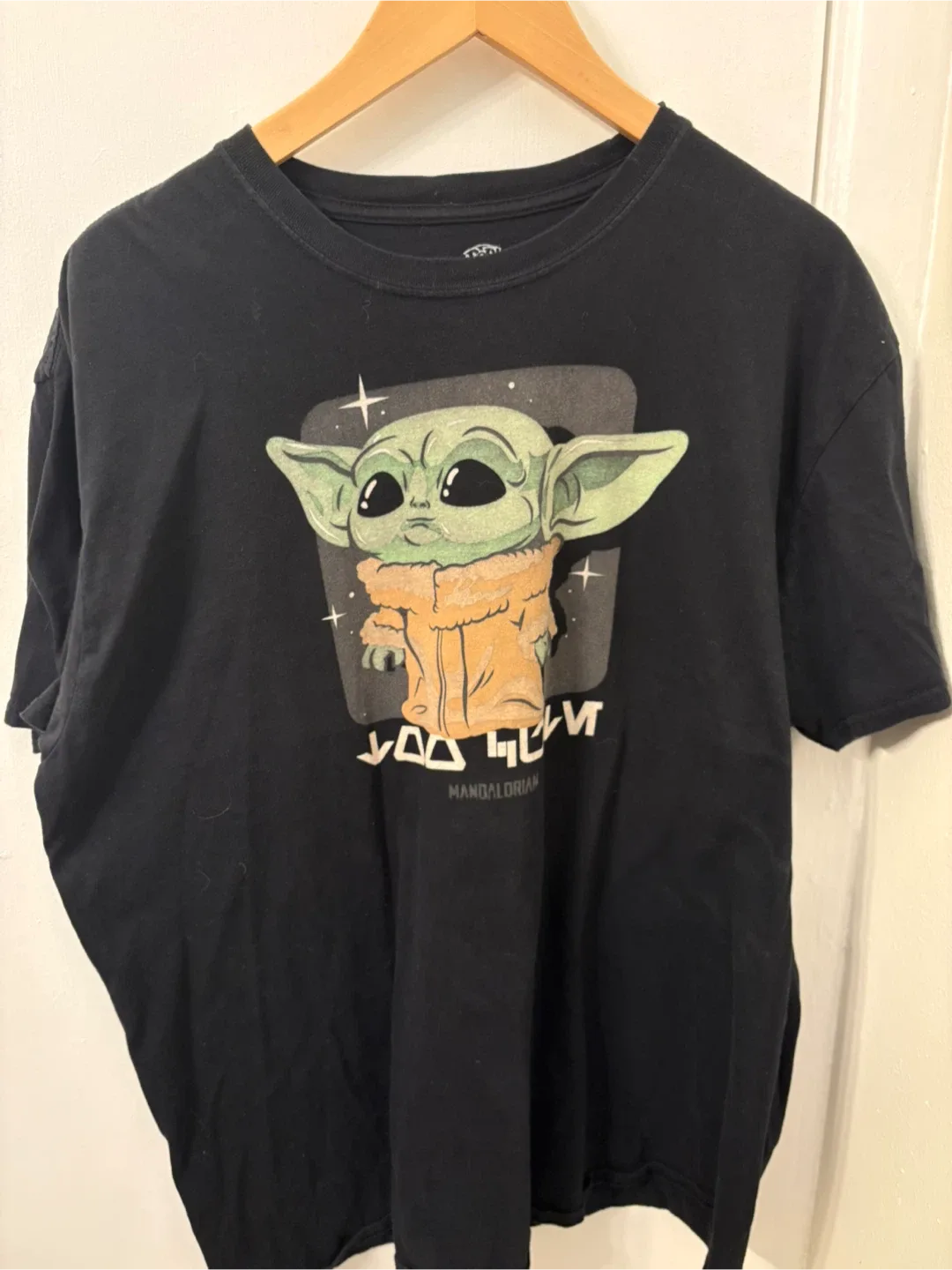 Vintage Modern Star Wars The Mandalorian Grogu T-Shirt 2XL thumbnail