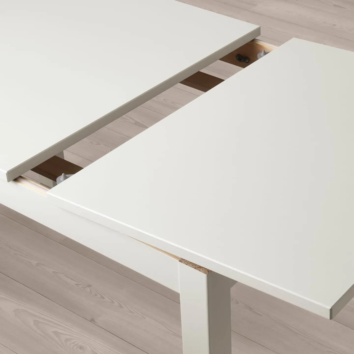 IKEA LANEBERG Extendable Dining Table - White image indicator(5)