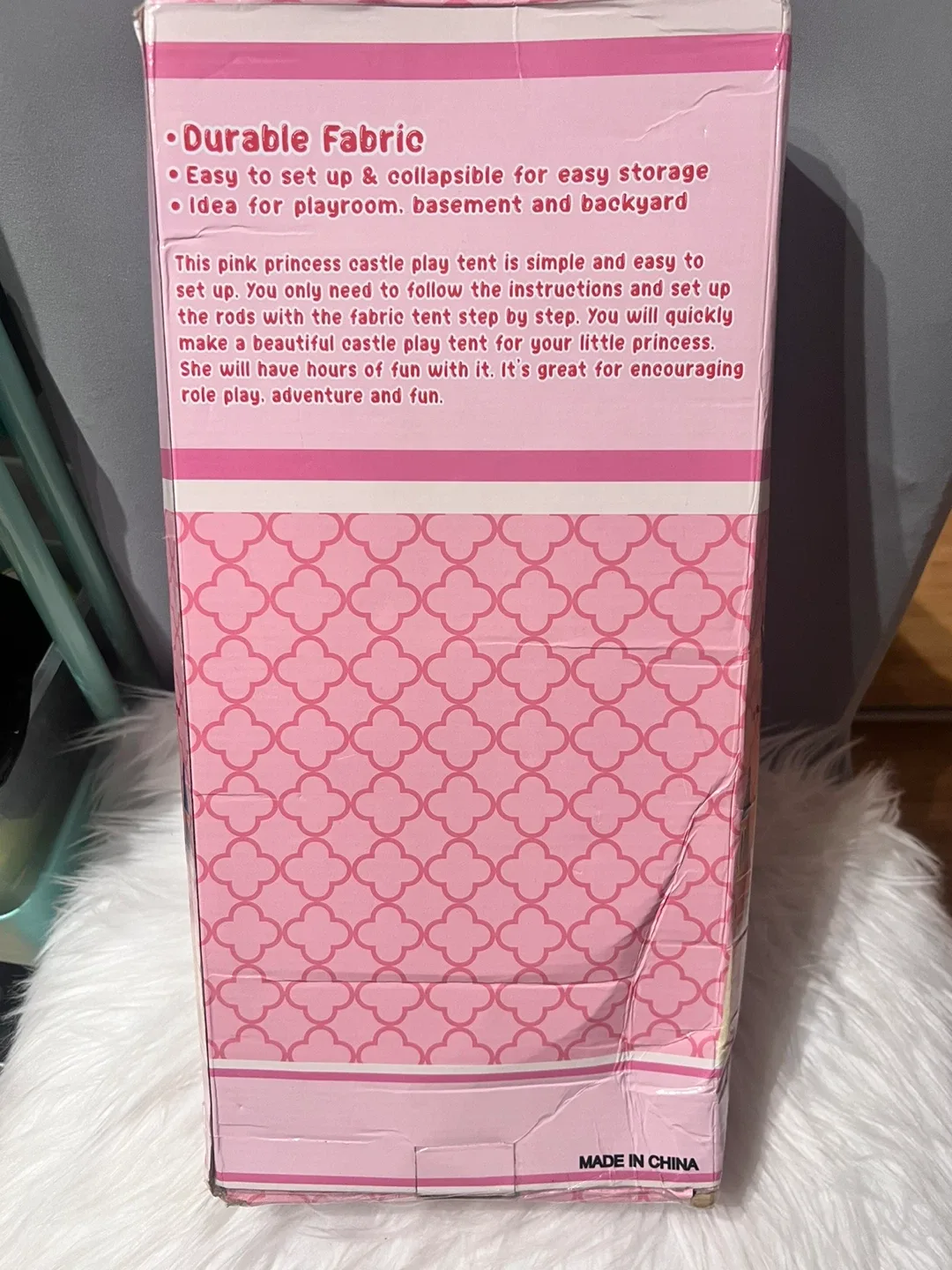 Princess Castle Play Tent - Ages 3+ image indicator(3)