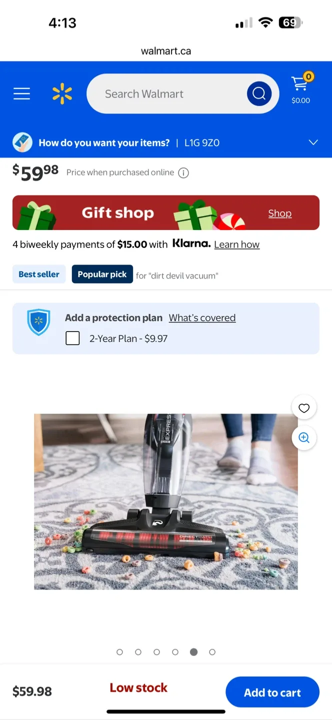 Dirt Devil Express Stick Vacuum - Lightweight image indicator(2)