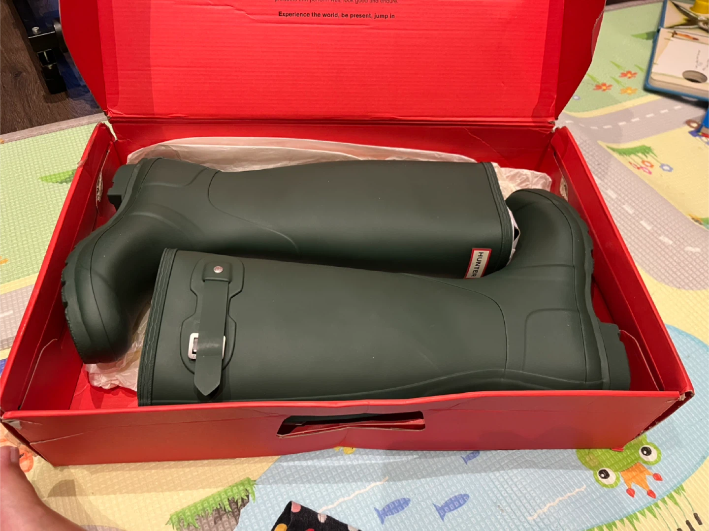 Hunter Original Tall Rain Boots - Women's Size 7 - Hunter Green - photo 2