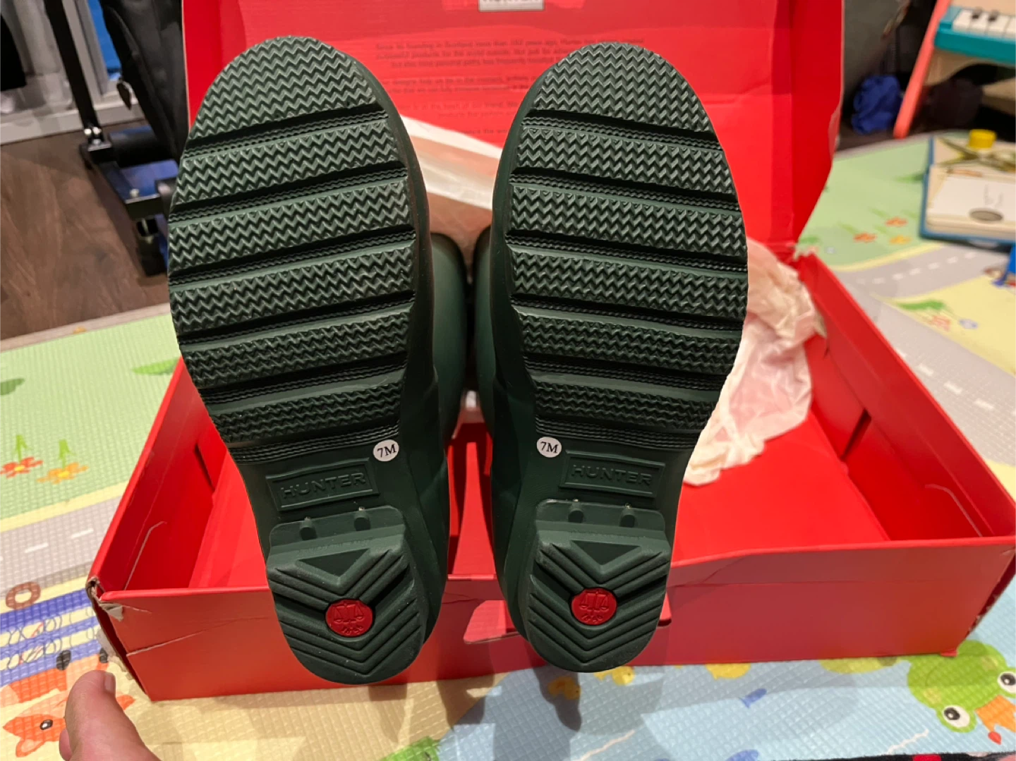 Hunter Original Tall Rain Boots - Women's Size 7 - Hunter Green - photo 3