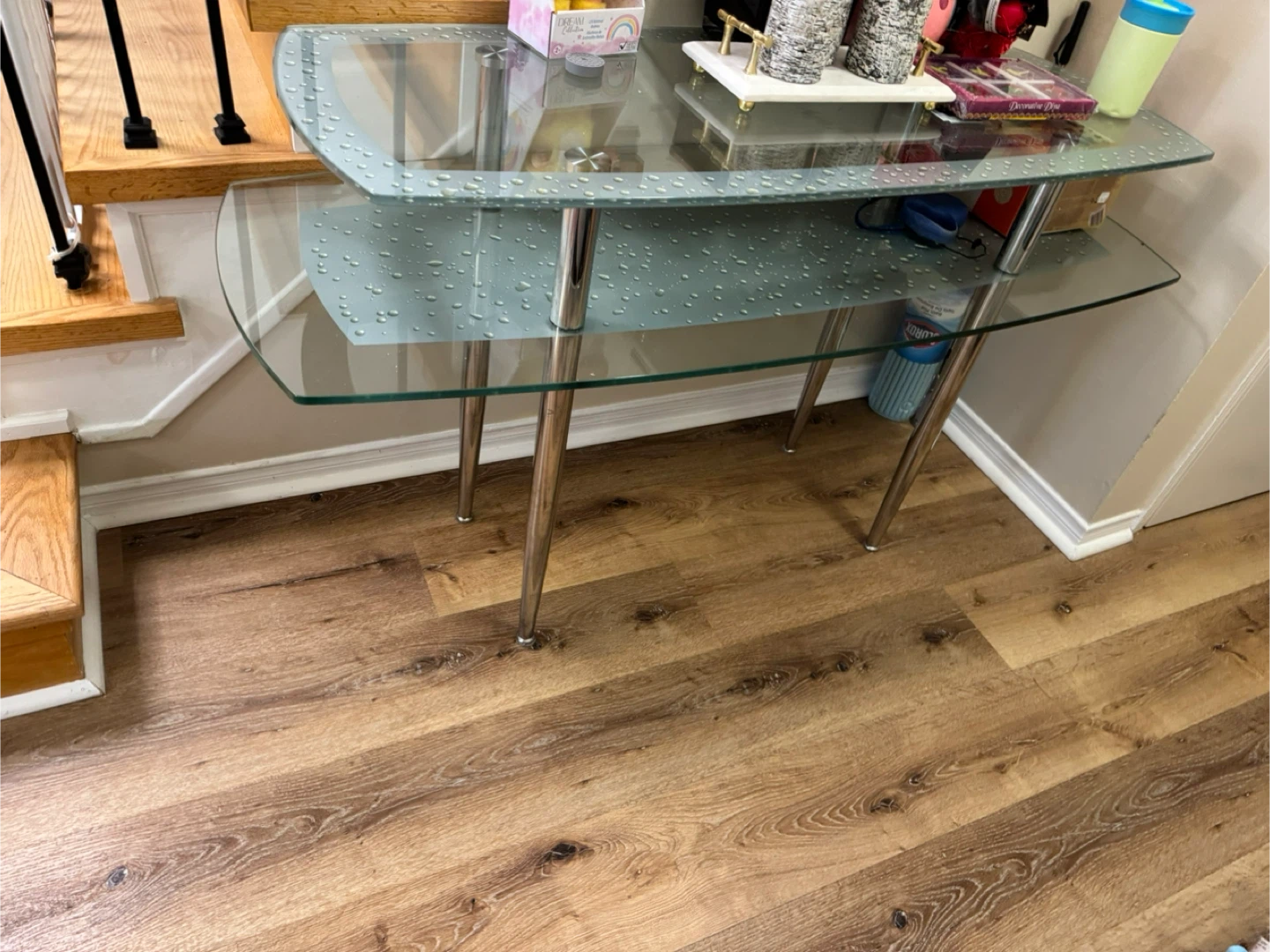 Dinning table set   plus console table - photo 5