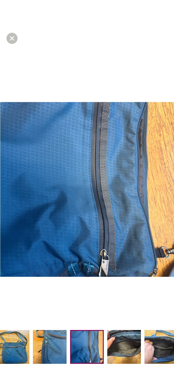 Travelon Anti-Theft Crossbody Bag - Teal - photo 4