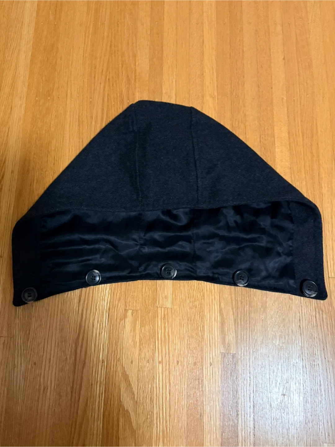 In Wear Charcoal Grey Wool Blend Trench Coat image indicator(5)