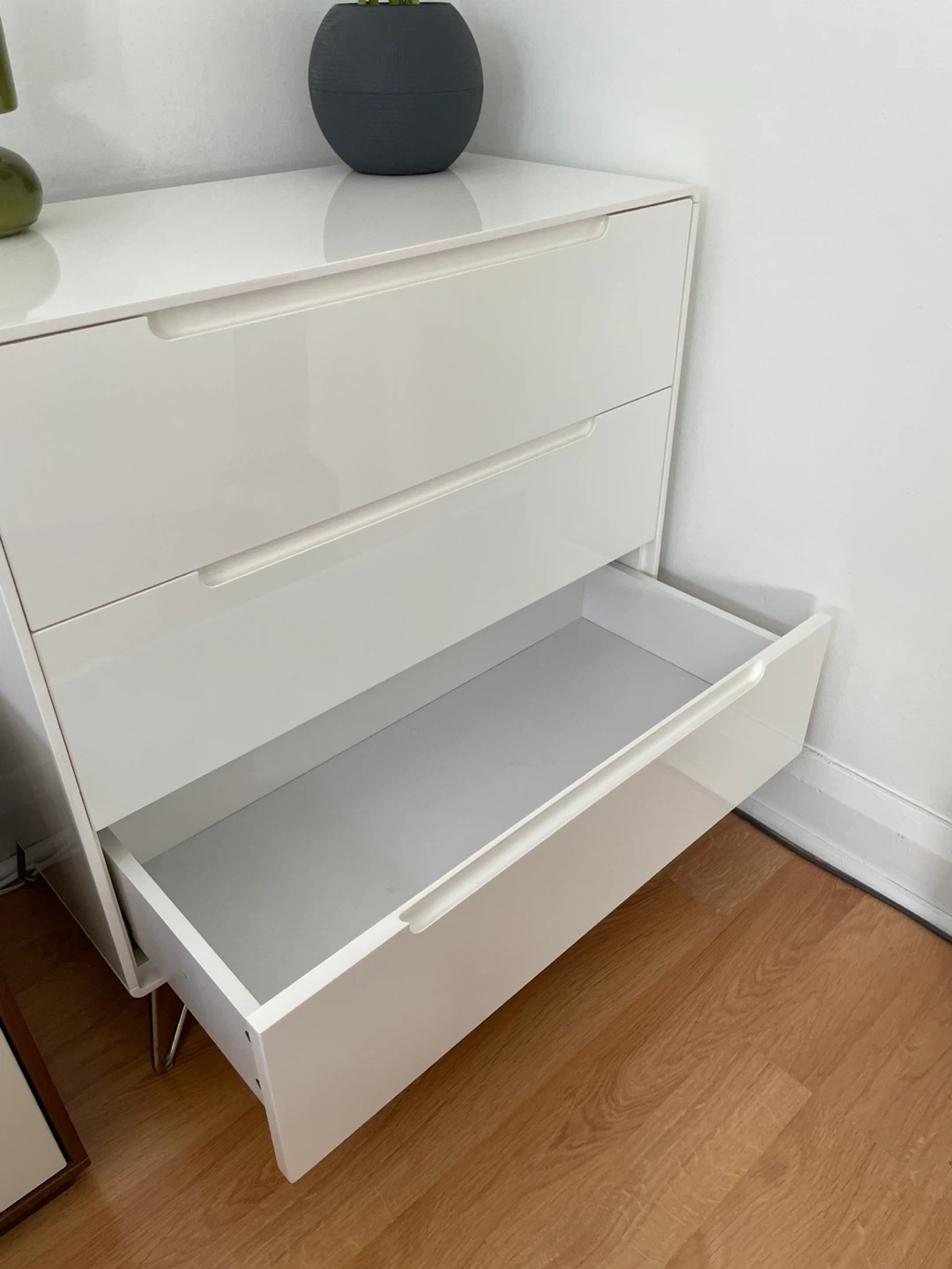 Structube SNOWER 3-Drawer Chest - White - photo 3