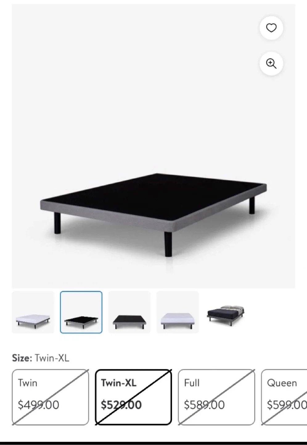 Sleep Country Double Upholstered Platform Bed (CAN DELIVER) image indicator(2)