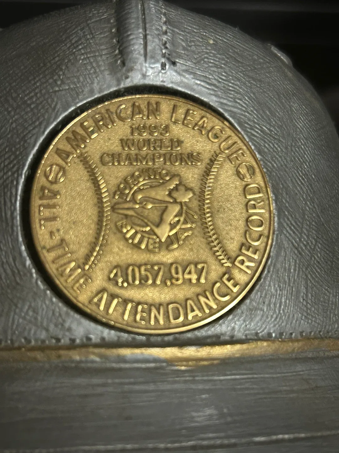 1992 1993 Blue Jays World Series/Attendance. Trophy Sculptures image indicator(6)