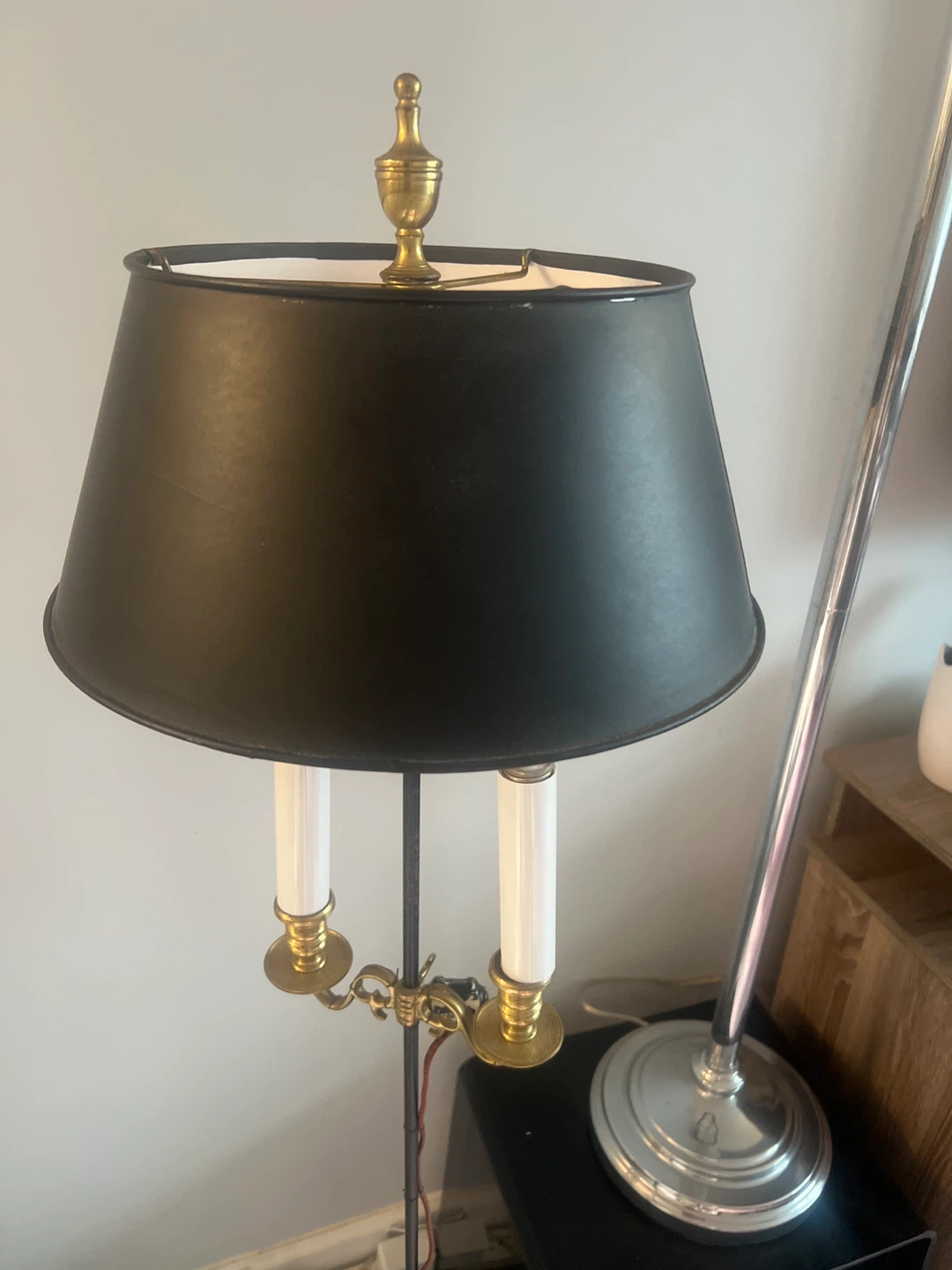 Vintage Style Candelabra Floor Lamp 4ft - photo 2