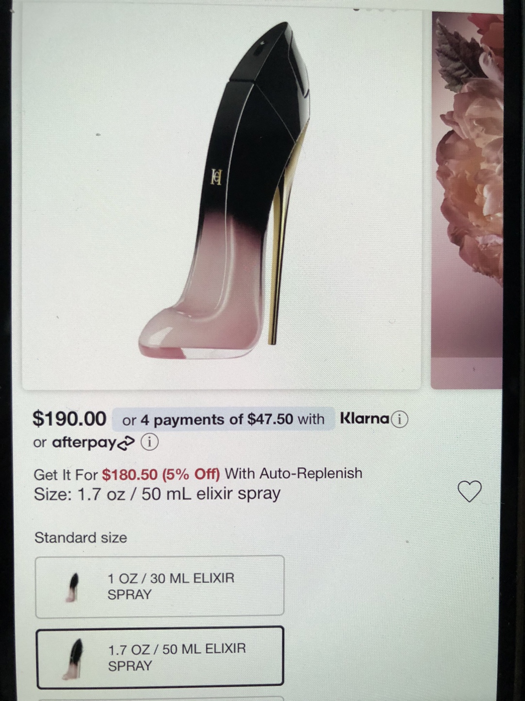 Carolina Herrera Good Girl Blush Elixir Eau de Parfum 50 mL - photo 2