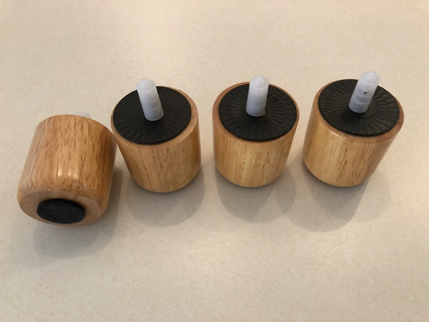 Set of 4 Wood Furniture Legs