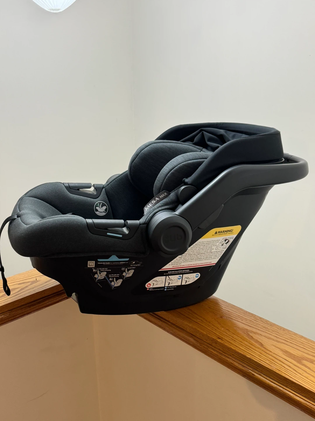 UPPAbaby Mesa Max Infant Car Seat - Black