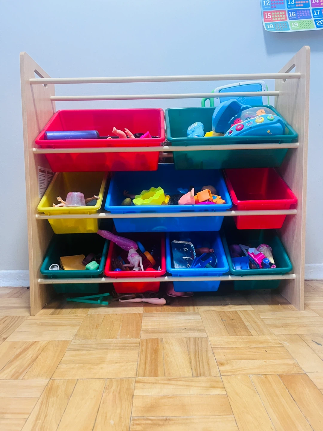 Kids Toy Storage Organizer with Bins