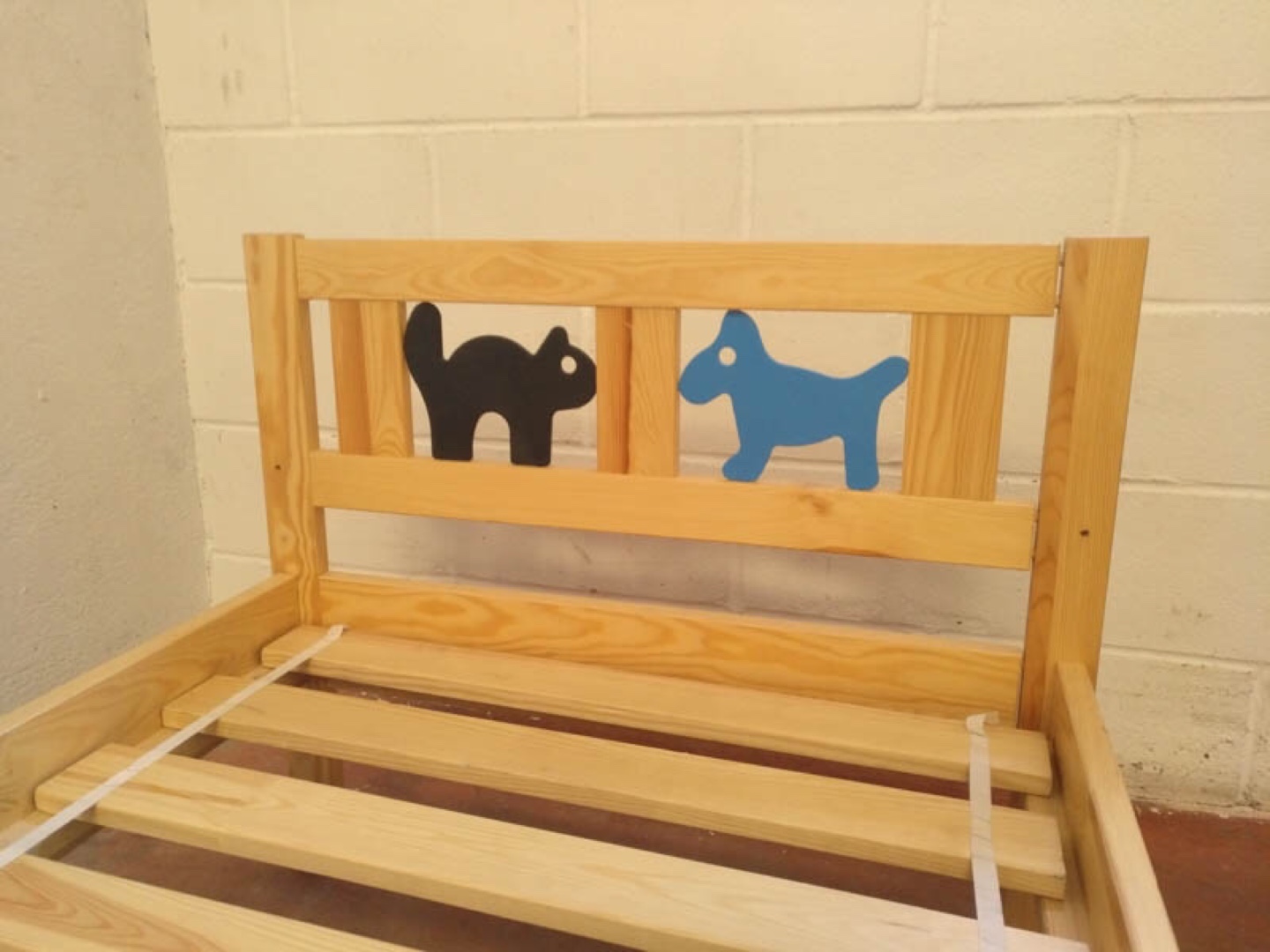 IKEA Kritter Bed Frame with Slatted Base - 70x160 cm