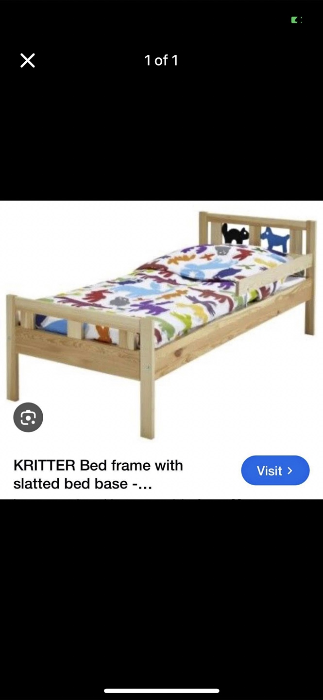 IKEA Kritter Bed Frame with Slatted Base - 70x160 cm - photo 4