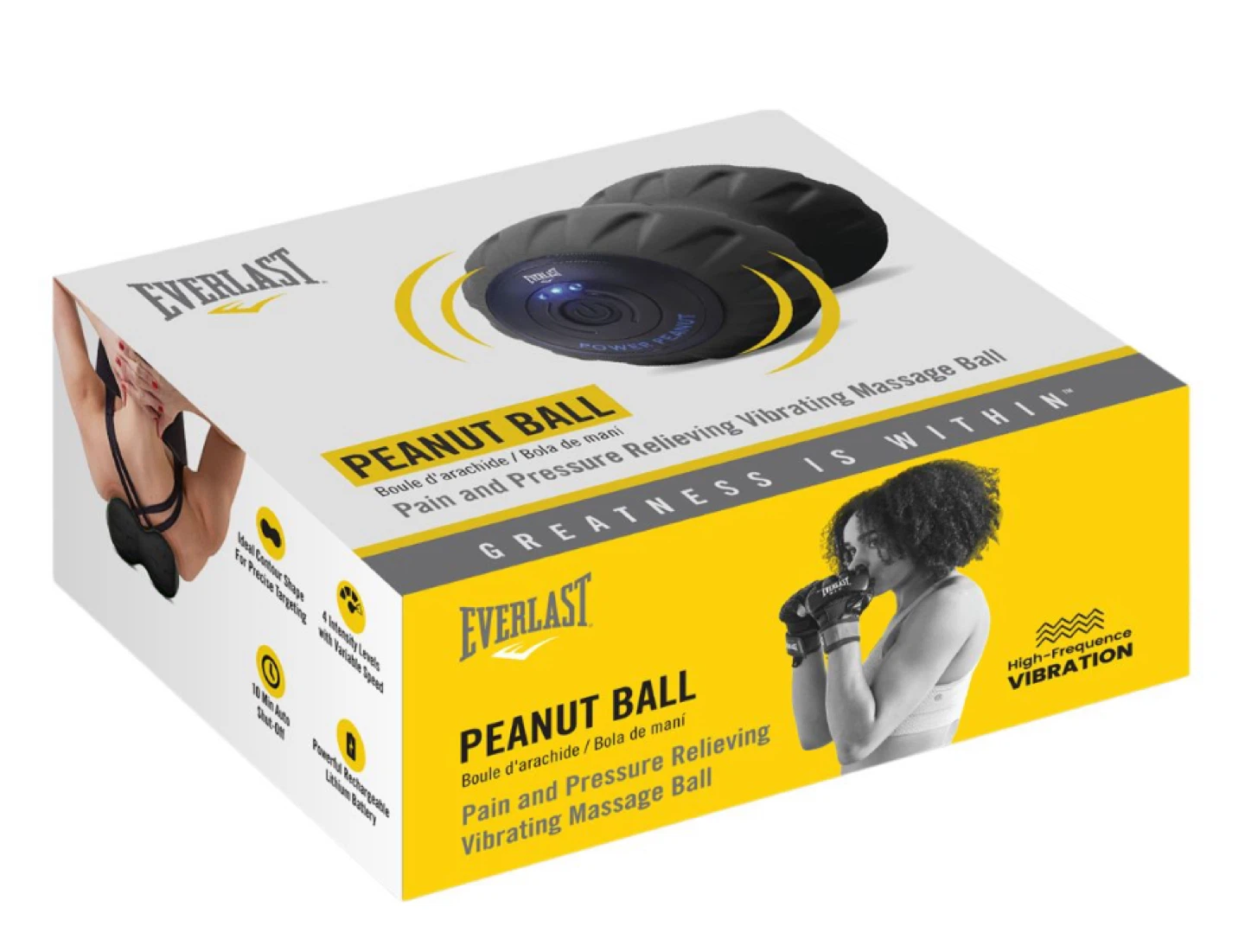 Everlast Peanut Ball Vibrating Massage Ball