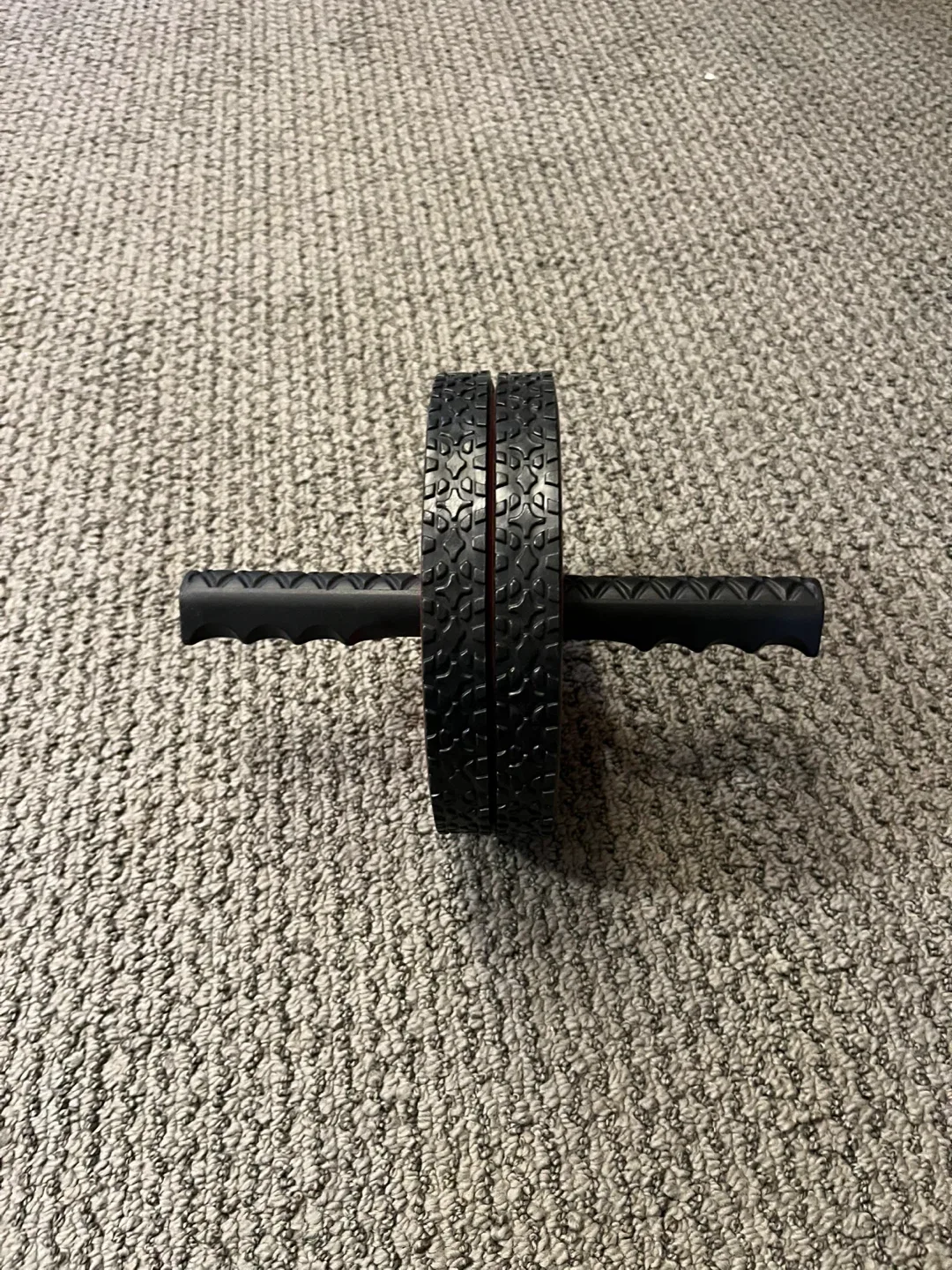 Ab Roller Wheel - Black and Red image indicator(2)