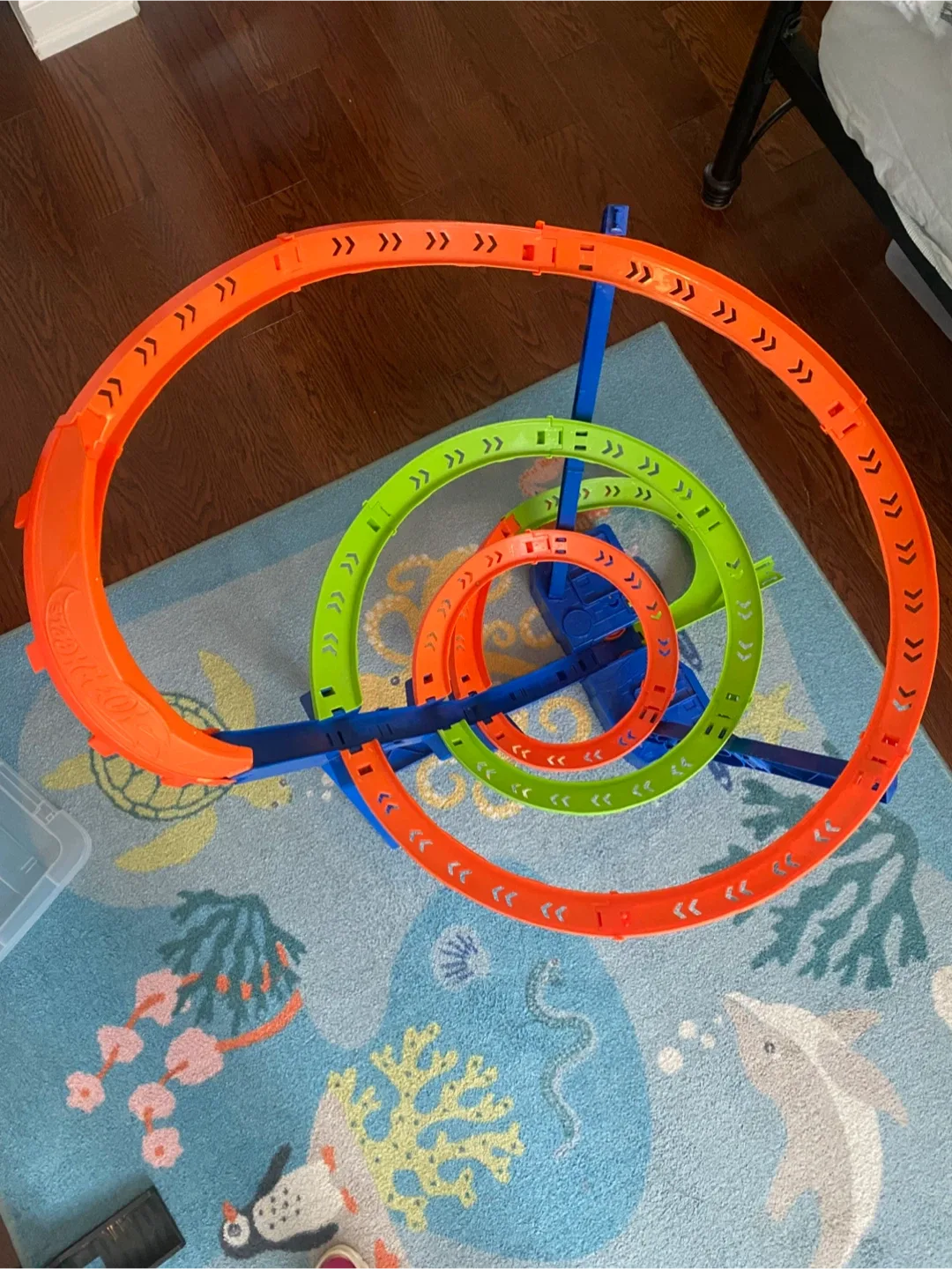 Mattel Hot Wheels Action Set - Spiral speed crash