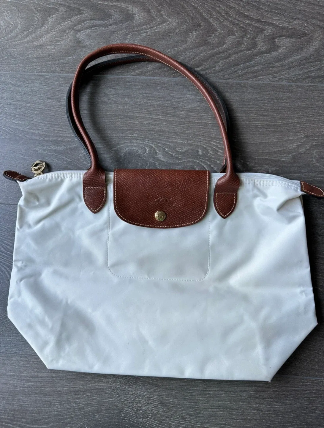 Longchamp White Tote Bag small image indicator(3)