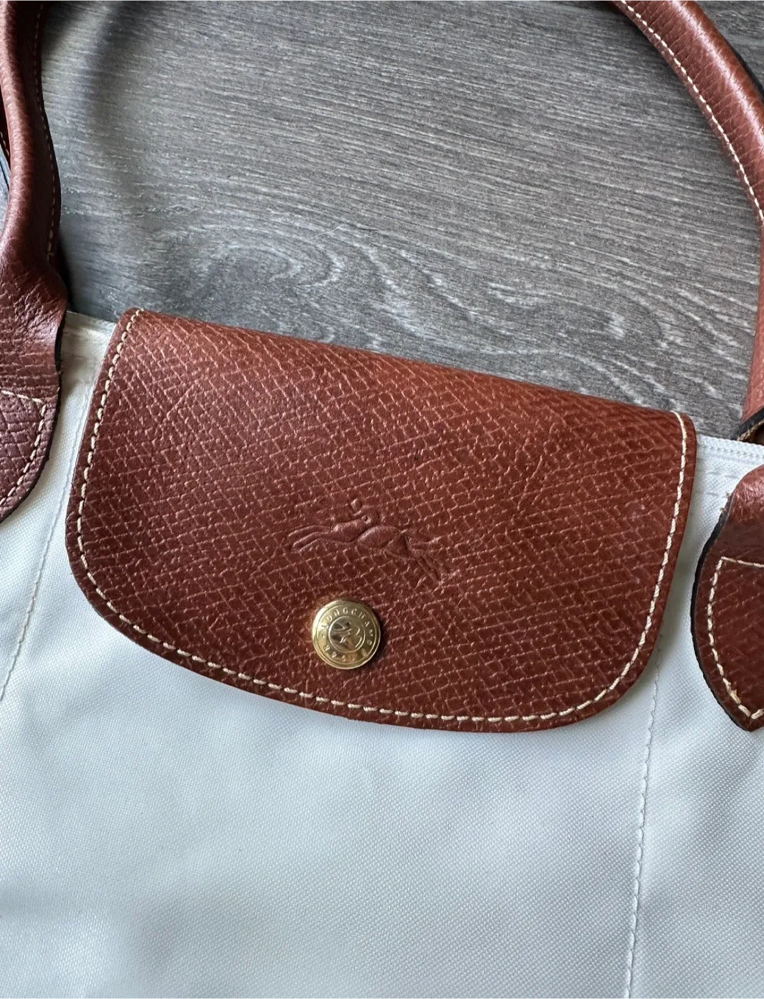 Longchamp White Tote Bag small image indicator(4)