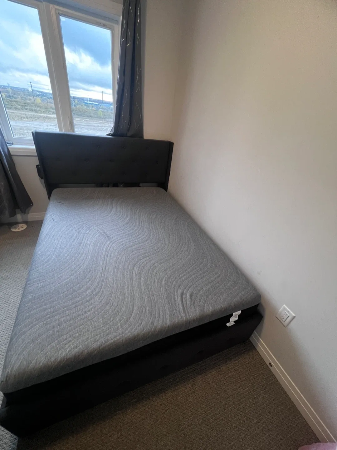 Queen Bed Frame + Mattress – Good  Condition – Used 4 Months ✨ image indicator(5)