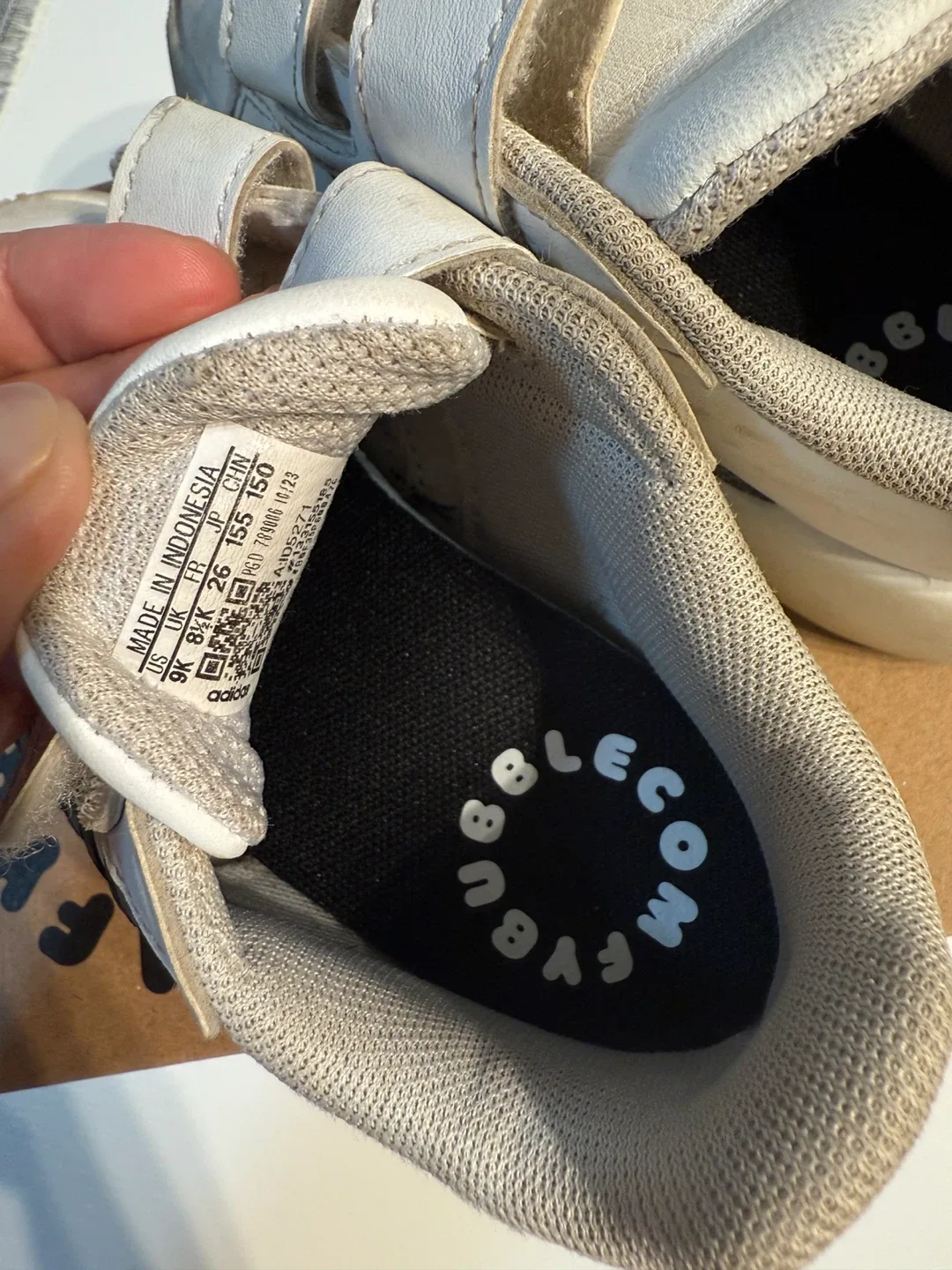 Adidas Grand Court 2.0 CF I(velcro) Kids Shoes - Size 9K image indicator(4)