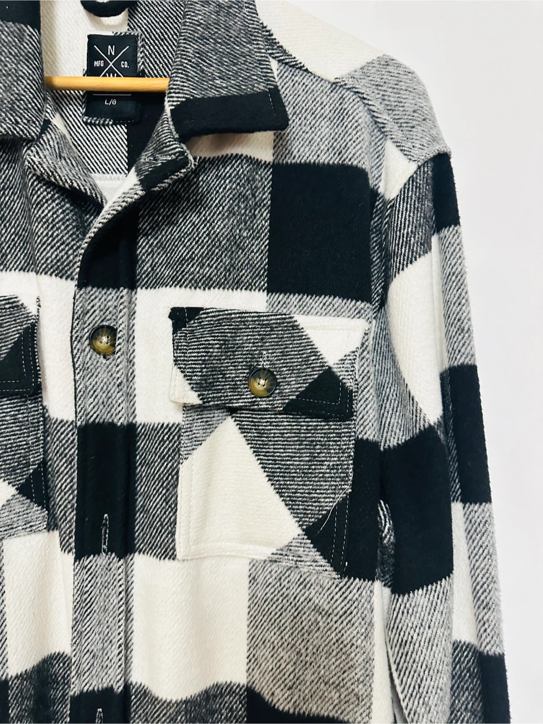N MFG CO. Flannel Shirt - Size L/G - photo 5