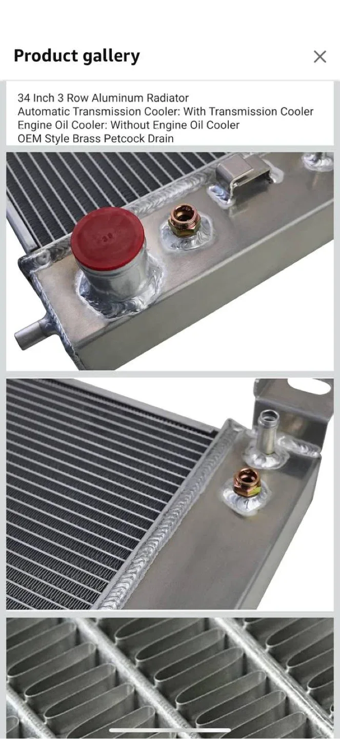 KUUHLERSAT CU2423 Aluminum Radiator w/ Dual 14″ Fans image indicator(8)