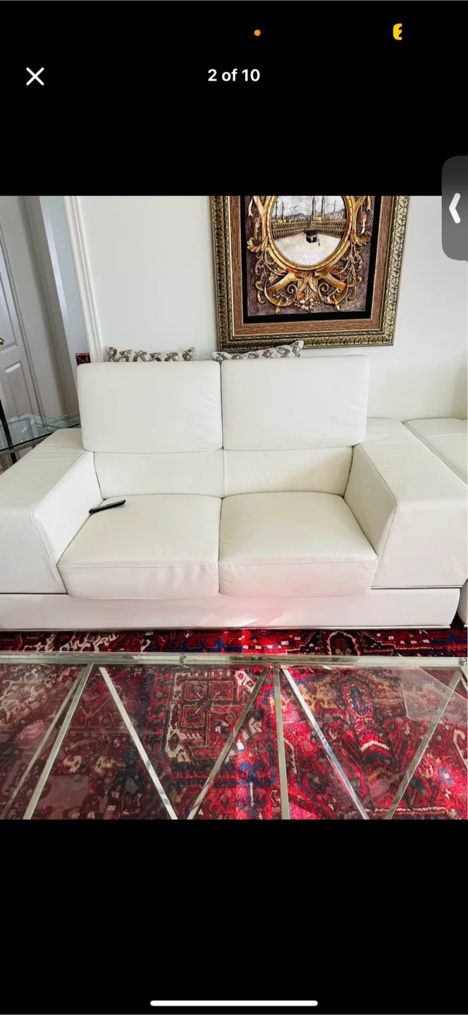 White Modern Sofa