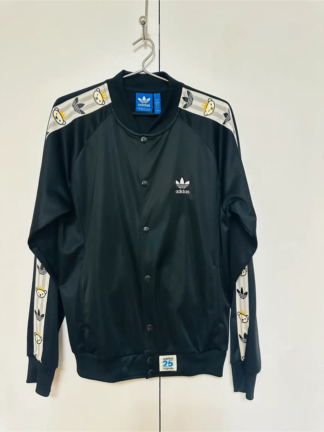 Adidas Originals 25 Black Jacket Size L image indicator(4)