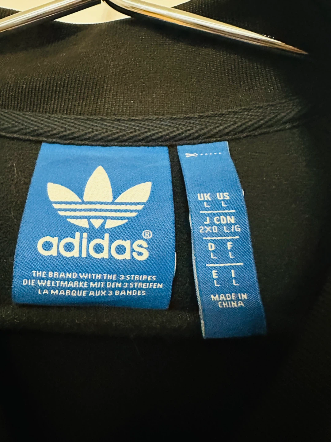 Adidas Originals 25 Black Jacket Size L