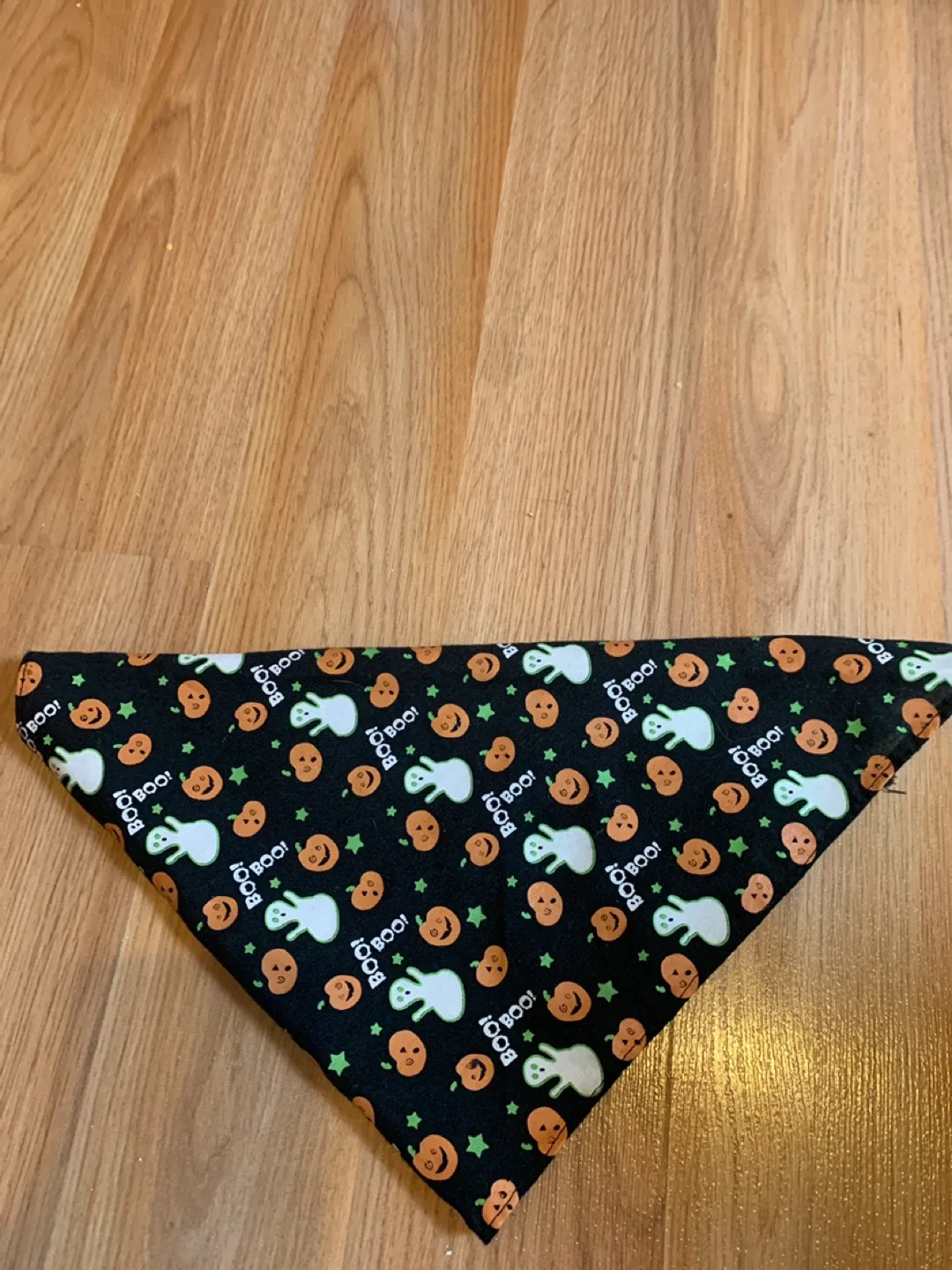 Halloween Pet Bandana - Ghosts & Pumpkins