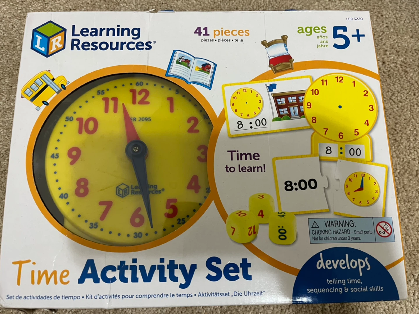 Learning Resources Time Activity Set