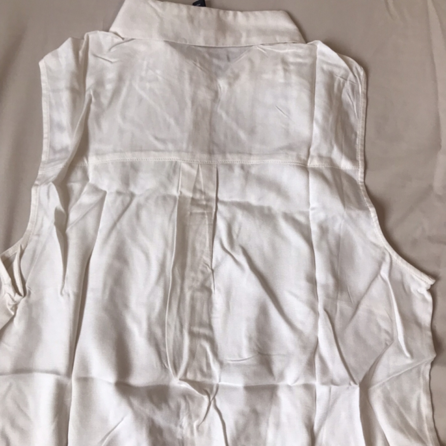 H&M Divided White Button Up Shirt, Size XXL - photo 5