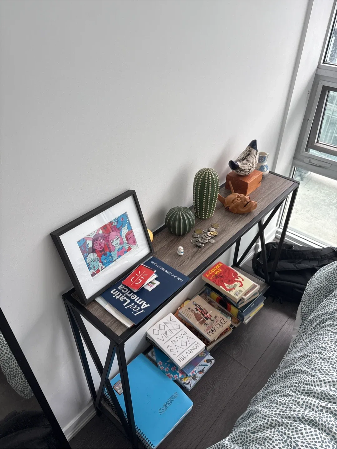 Console Table with Metal Frame image indicator(2)