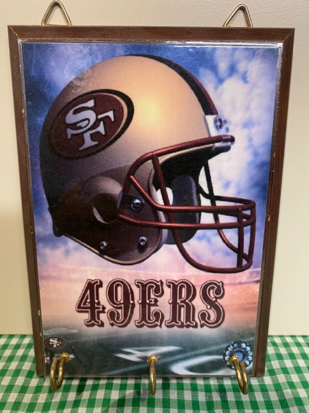 San Francisco 49ers Helmet Key Holder
